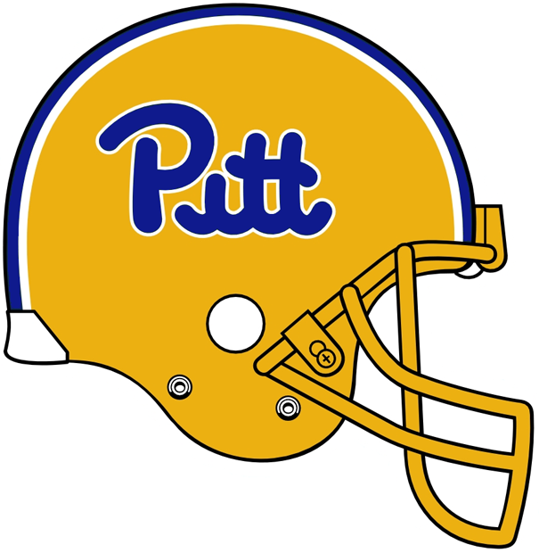 Pittsburgh Panthers 1973-1996 Helmet Logo iron on transfers for fabric